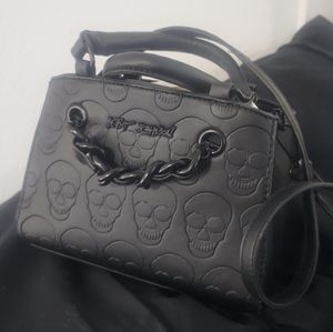 Betsey Johnson Mini Skull Purse